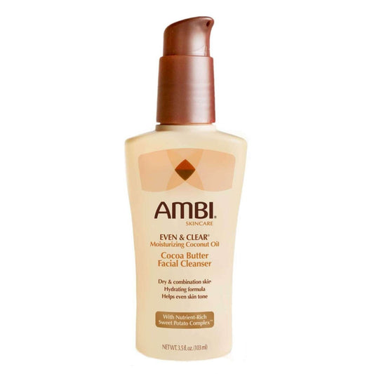 Ambi Even  Clear Moisturizing Coconut Oil Cocoa Butter Facial Cleanser