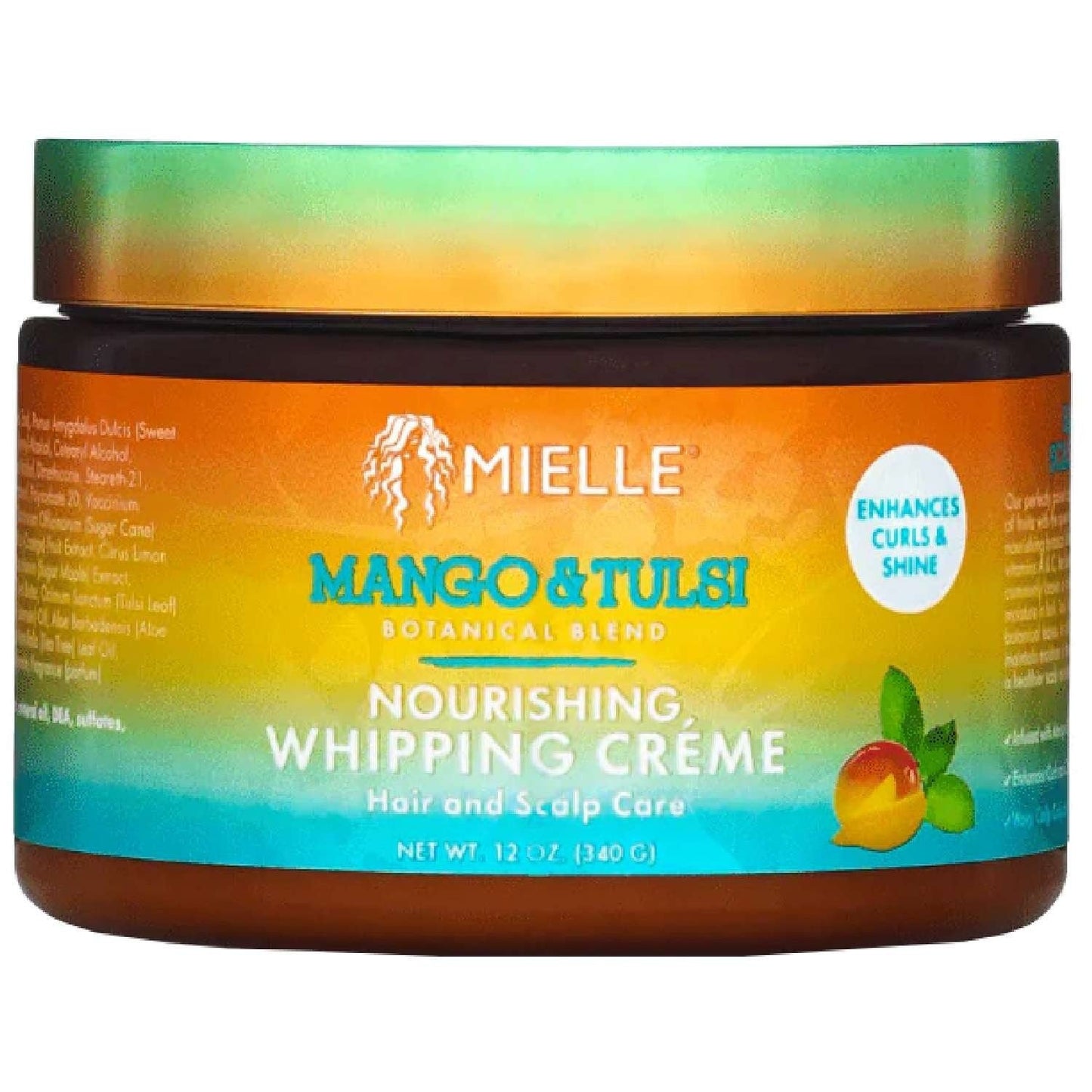 Mielle Mango Tulsi Nourishing Whipping Creme 12.0 Oz