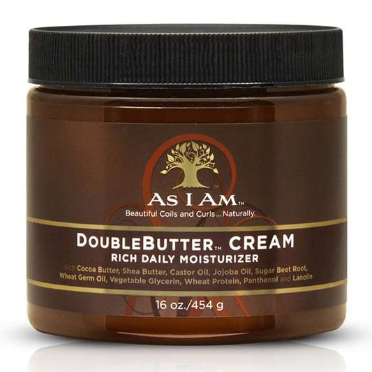 As I Am Doublebutter Cream Rich Daily Moisturizer