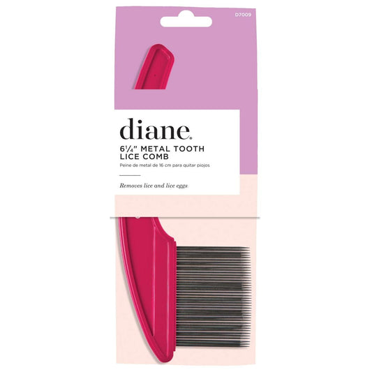 Diane Lice W Metal Teeth Comb