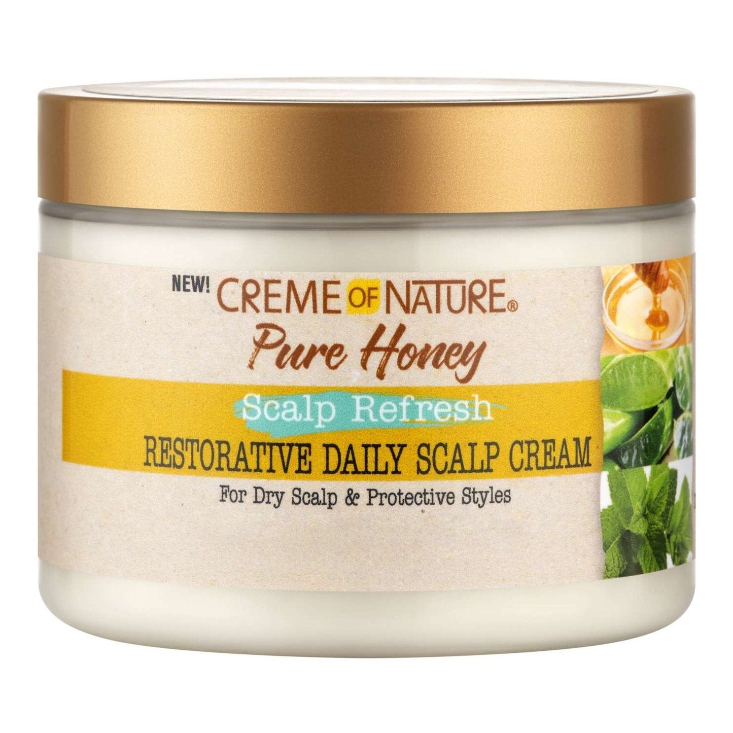 Creme Of Nature Pure Honey Scalp Refresh Restorative Hair Scalp Treatment