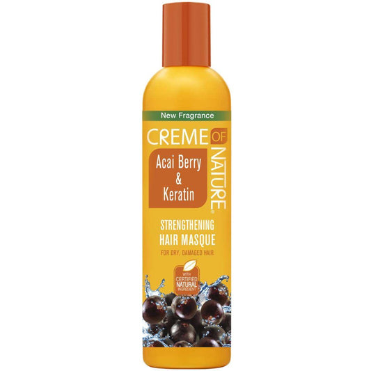 Creme Of Nature Strengthening Masque With Acai Berries  Keratin