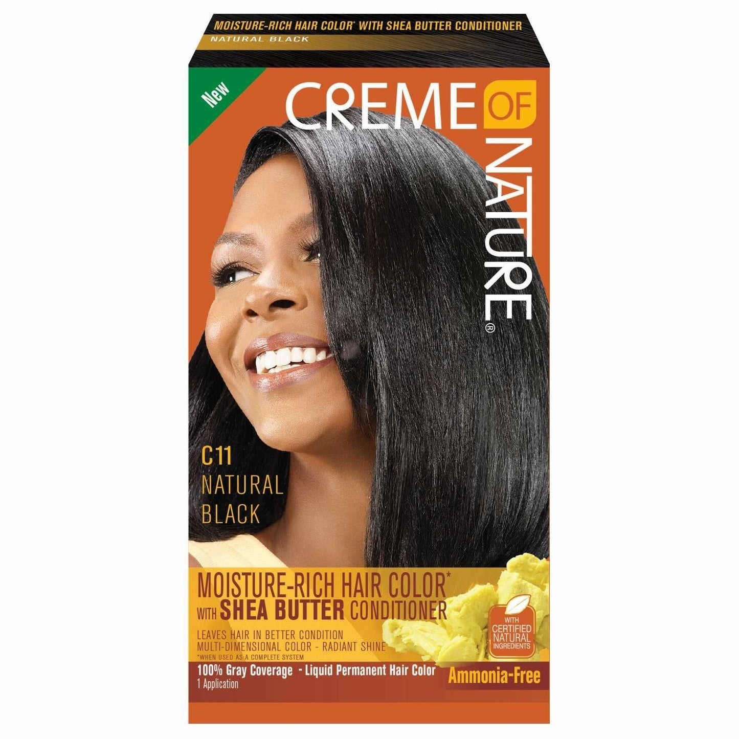 Creme Of Nature Liquid Hair Color C11 Natural Black